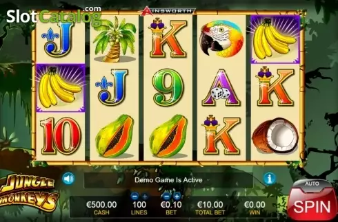 Οθόνη2. Jungle Monkeys Κουλοχέρης