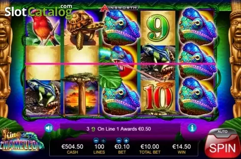 Οθόνη3. King Chameleon Κουλοχέρης