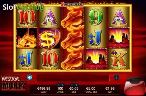 Οθόνη2. Mustang Money Κουλοχέρης