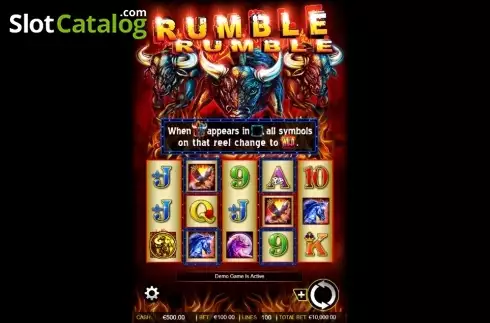 Οθόνη2. Rumble Rumble Κουλοχέρης
