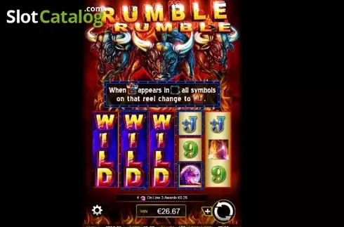 Οθόνη4. Rumble Rumble Κουλοχέρης