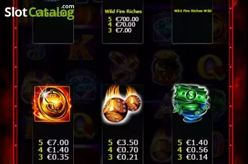 Οθόνη6. Wild Fire Riches Κουλοχέρης