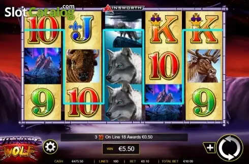 Οθόνη4. Winning Wolf Κουλοχέρης