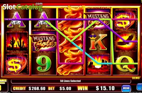Κερδίστε παρουσίαση. MultiPlay Mustang Series Κουλοχέρης