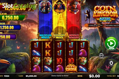Οθόνη2. Coin Kingdom Aztec Κουλοχέρης