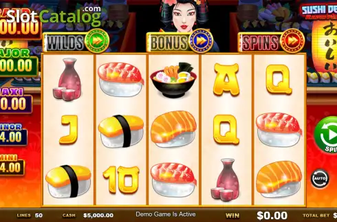 Οθόνη2. Sushi Delight Rapid Feature Κουλοχέρης 