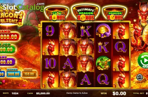 Οθόνη2. Triple Troves Dragon's Delight Κουλοχέρης 