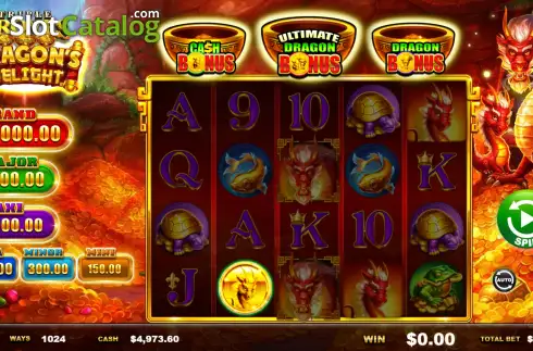 Οθόνη3. Triple Troves Dragon's Delight Κουλοχέρης 