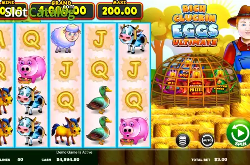 Οθόνη2. Rich Cluckin Eggs Ultimate Κουλοχέρης 