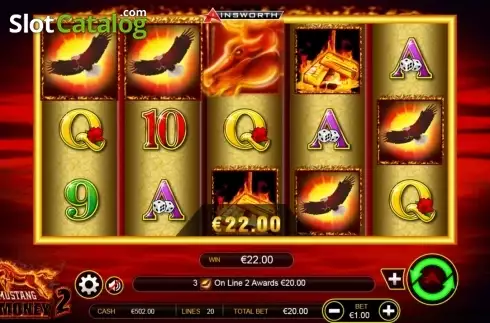Οθόνη4. Mustang money 2 Κουλοχέρης