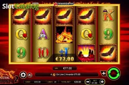 Οθόνη5. Mustang money 2 Κουλοχέρης