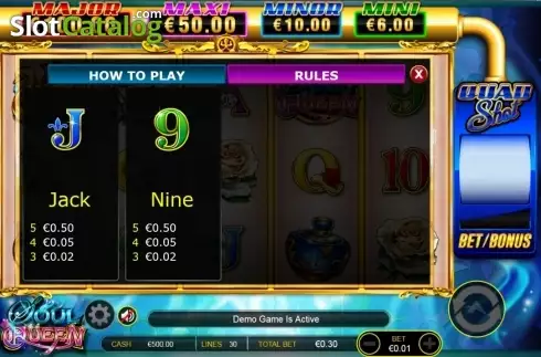 Οθόνη5. Soul Queen Quad Shot Κουλοχέρης