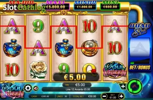 Οθόνη9. Soul Queen Quad Shot Κουλοχέρης