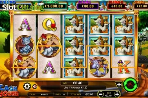 Οθόνη3. Cash Hound Κουλοχέρης 