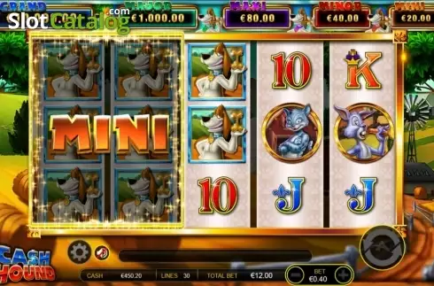 Οθόνη5. Cash Hound Κουλοχέρης 