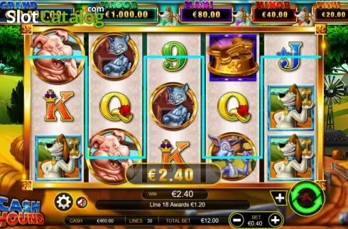 Οθόνη6. Cash Hound Κουλοχέρης 
