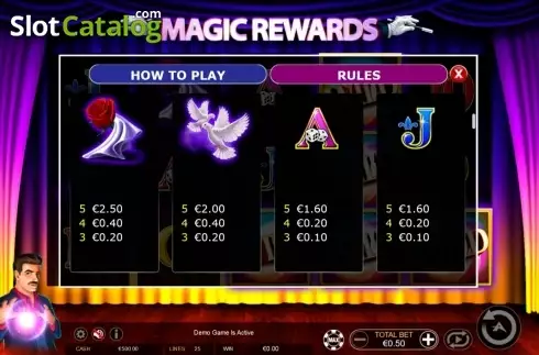 Οθόνη3. Magic Rewards Κουλοχέρης 