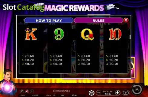 Οθόνη4. Magic Rewards Κουλοχέρης 