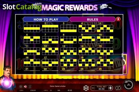 Οθόνη5. Magic Rewards Κουλοχέρης 