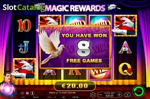 Οθόνη8. Magic Rewards Κουλοχέρης 