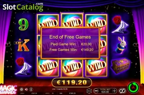 Οθόνη9. Magic Rewards Κουλοχέρης 