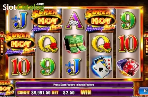 Οθόνη2. Super Hot Money Heat Κουλοχέρης