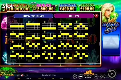 Οθόνη6. Emerald Dream Quad Shot Κουλοχέρης