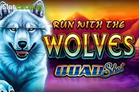 Run with the Wolves Quad Shot Λογότυπο Run with the Wolves Quad Shot Λογότυπο