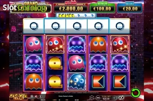 Οθόνη2. Pac-Man: Wild Edition Κουλοχέρης