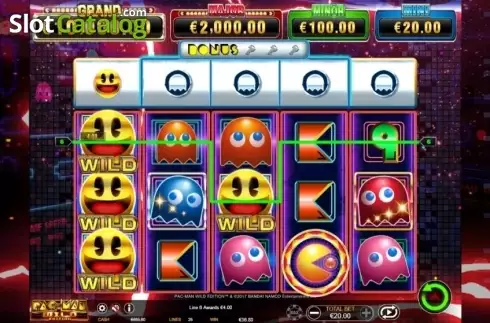 Οθόνη4. Pac-Man: Wild Edition Κουλοχέρης