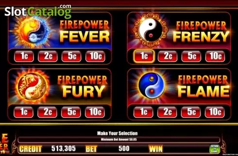 Οθόνη5. Firepower Jackpots Κουλοχέρης 