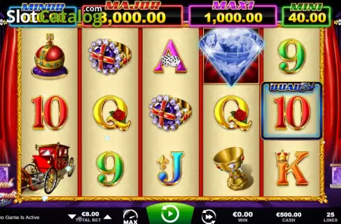 Οθόνη2. Royal Diamonds Κουλοχέρης
