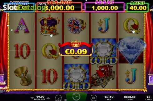 Οθόνη4. Royal Diamonds Κουλοχέρης