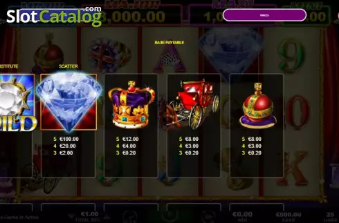 Οθόνη6. Royal Diamonds Κουλοχέρης