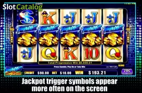Οθόνη2. Thunder Money Κουλοχέρης