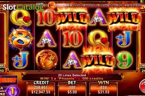 Οθόνη3. Blazin Fortune Κουλοχέρης