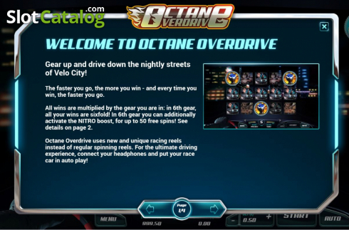 Οθόνη2. Octane Overdrive Κουλοχέρης