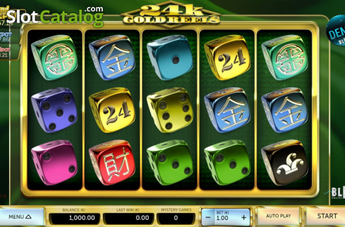 Οθόνη2. 24K Gold Reels Κουλοχέρης