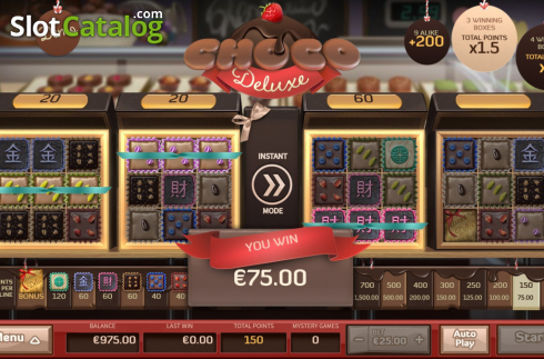 Οθόνη3. Choco Deluxe Κουλοχέρης