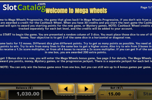 Οθόνη8. Mega Wheels (Air Dice) Κουλοχέρης