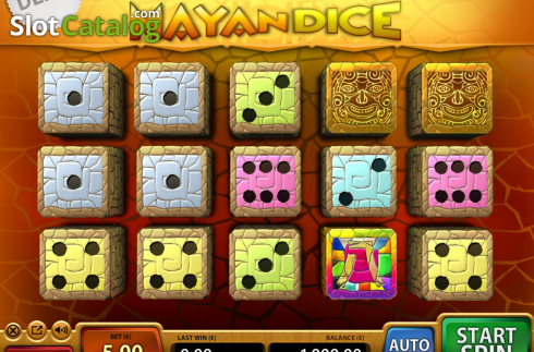 Οθόνη2. Mayan Dice Κουλοχέρης