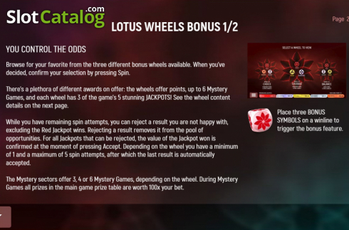 Οθόνη8. Red Lotus (Air Dice) Κουλοχέρης