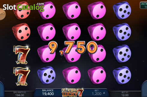 Οθόνη3. Super Lucky 7 Κουλοχέρης