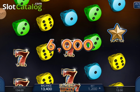 Οθόνη4. Super Lucky 7 Κουλοχέρης