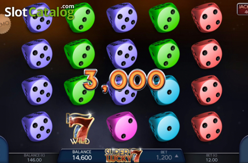 Οθόνη5. Super Lucky 7 Κουλοχέρης