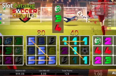 Οθόνη3. Soccer Devils Κουλοχέρης