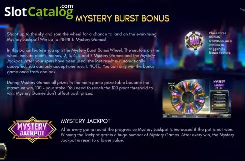 Οθόνη5. Mystery Burst Progressive Numbers Κουλοχέρης