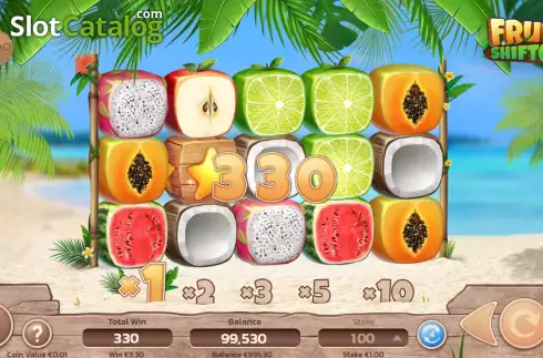 Οθόνη4. Fruit Shifter Κουλοχέρης