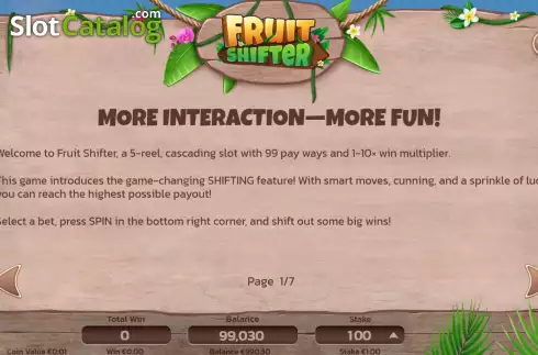Οθόνη5. Fruit Shifter Κουλοχέρης