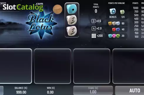 Οθόνη2. Black Lotus (Air Dice) Κουλοχέρης